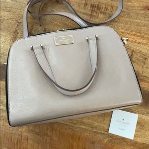 Kate Spade Blank/Tan Crossbody